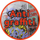 Pretvandaļu pārklājums Anti-graffiti pulverkrāsa 